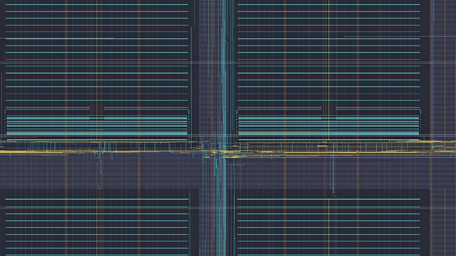 Detail of an IONION die layout